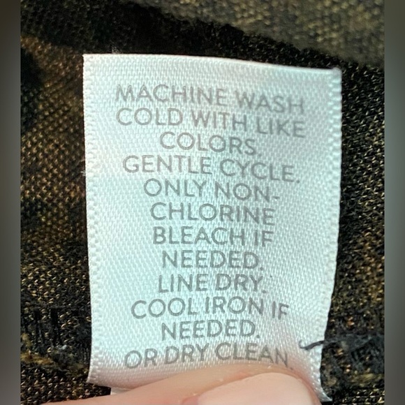 J JILL Women's Ponte High Rise Leggings Black/Acorn Checkered Stretchy Size S - Picture 9 of 11